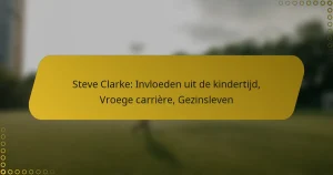 Steve Clarke: Invloeden uit de kindertijd, Vroege carrière, Gezinsleven